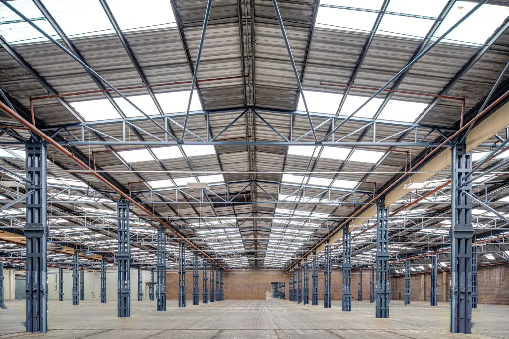 Refurbished warehouse interior at Coventry 170
